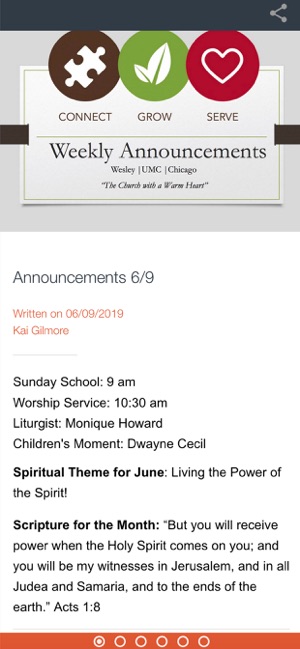Wesley UMC | Chicago, IL(圖2)-速報App