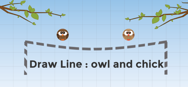 Draw Line: owl and chick(圖1)-速報App