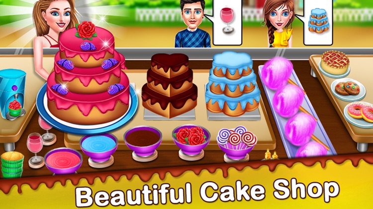 Cake Shop Pastries Shop Game