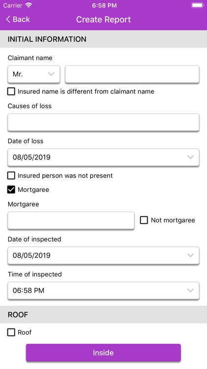 ClaimMate Report