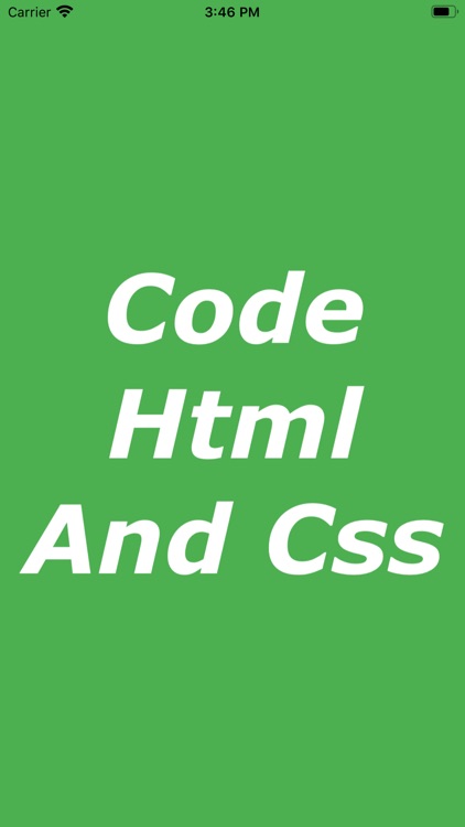 Code Html And Css