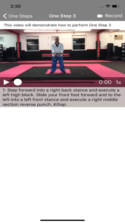 TTKD Training App