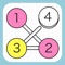 1234 Number logic puzzle game