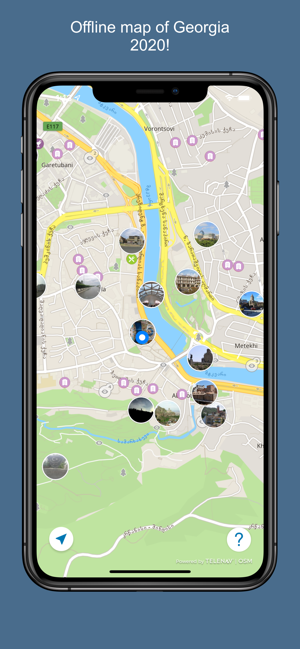 Georgia 2020 — offline map(圖1)-速報App
