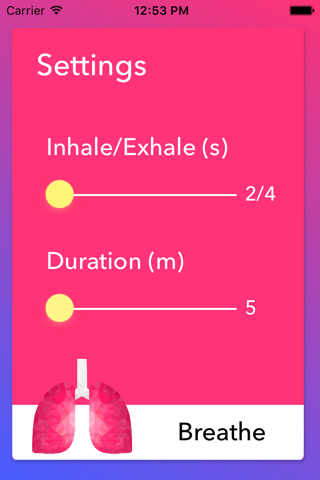 Breathe - Pranayama Trainer screenshot 2