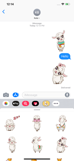 Baby Alpaca Stickers(圖2)-速報App