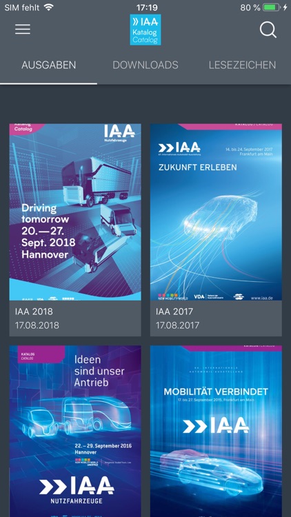 IAA Katalog