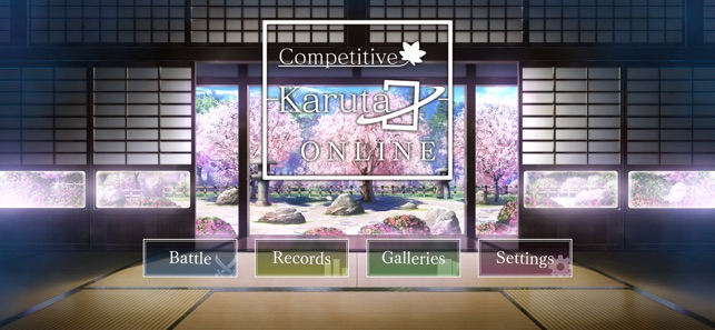 Competitive Karuta ONLINE