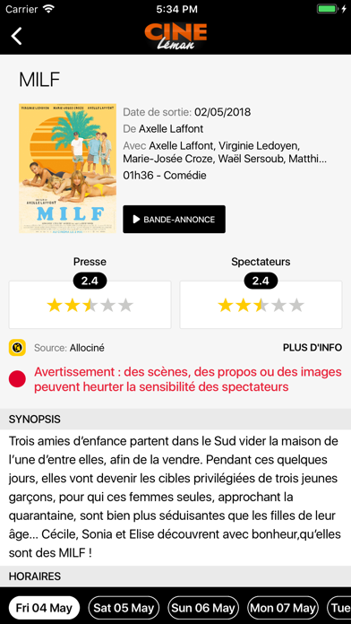 Cinémas Léman - Le France screenshot 3