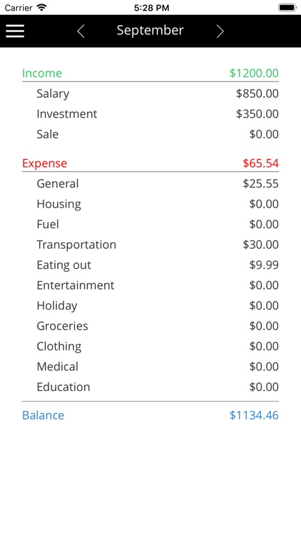 Budget Tracker