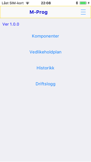 M Prog Vedlikehold On The App Store