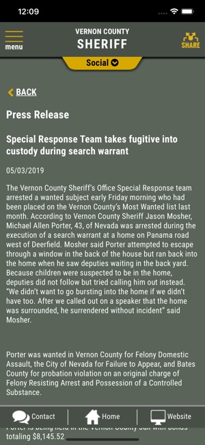 Vernon County Missouri Sheriff(圖5)-速報App