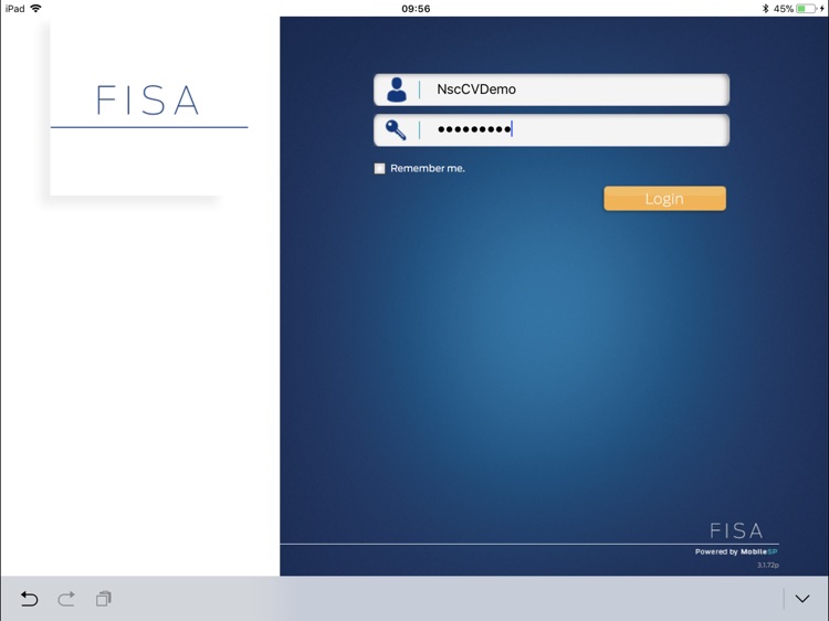 FISA CV Tablet