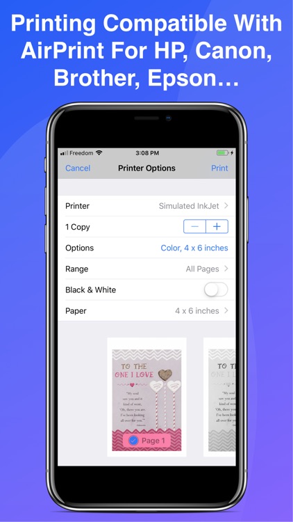 iPrint&Scan Scanner & AirPrint