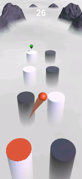 Game screenshot Ball Hop 3D - Through Clouds apk