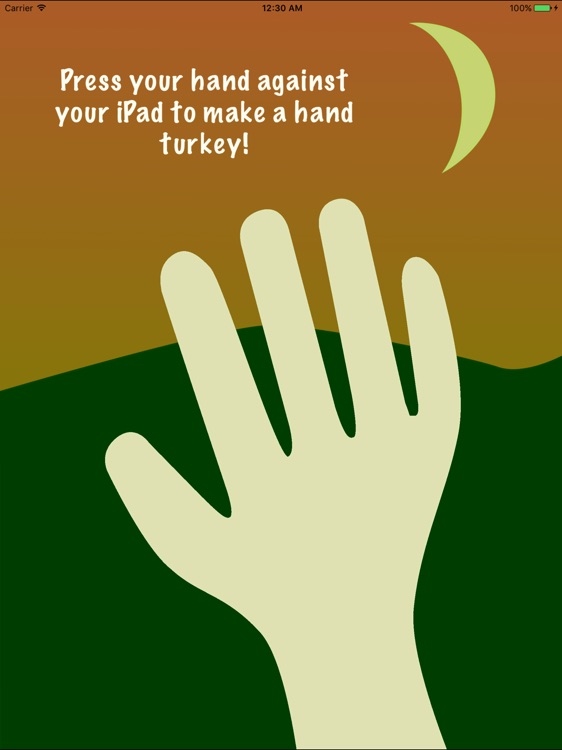 Hand Turkey Thanksgiving