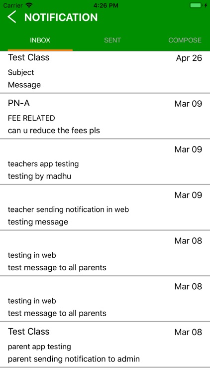 Edukare Staff App