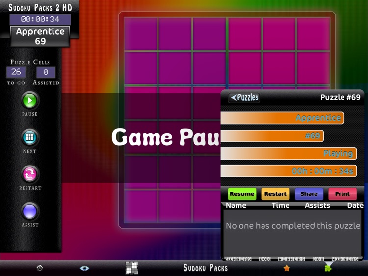 Sudoku Packs 2 HD screenshot-4
