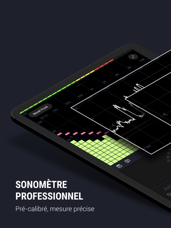 Décibel X PRO - dBA Sonomètre Décibel X PRO - dBA Sonomètre