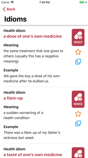 English Health Idioms(圖2)-速報App