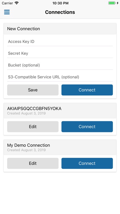 AWS S3 Manager screenshot-0