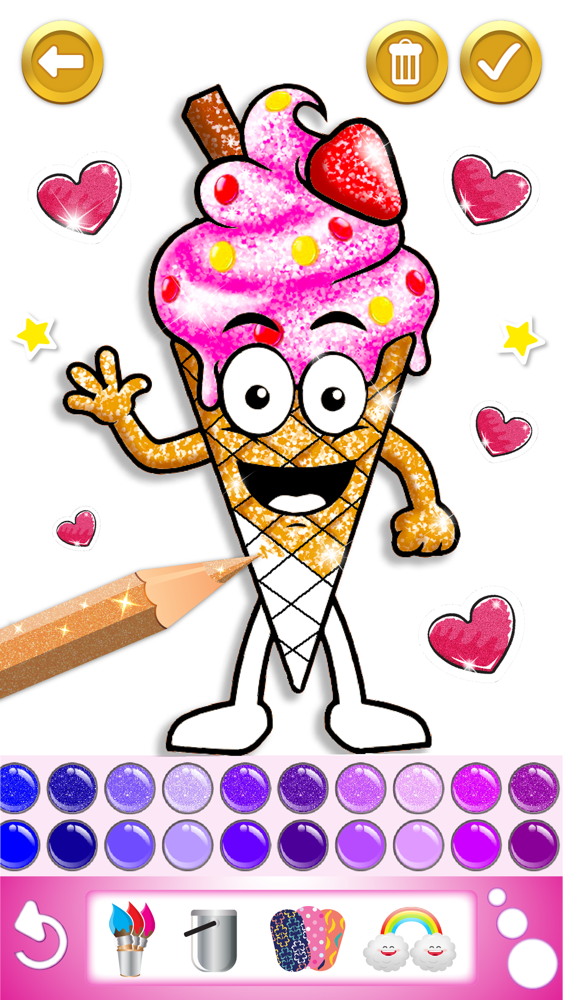 Download Glitter Dress Coloring Game App for iPhone - Free Download ...