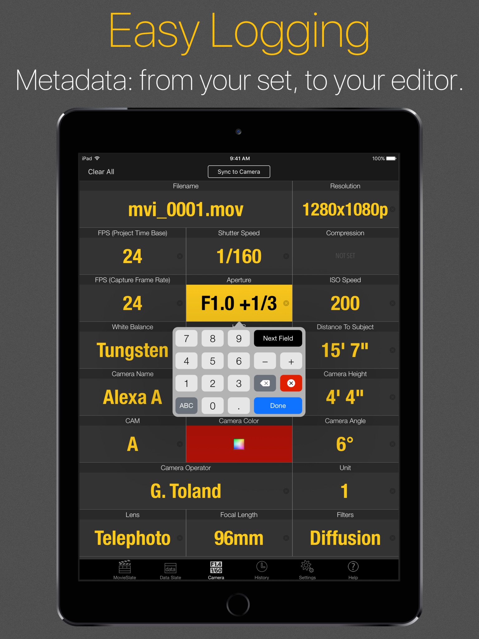 MovieSlate® 8 screenshot 2