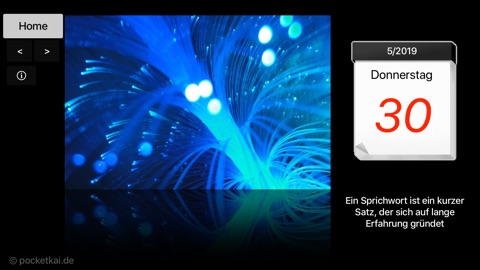 Screenshot #1 for Spruch des Tages für TV