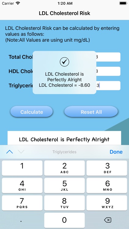 LDL Cholesterol Risk