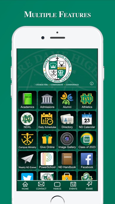 How to cancel & delete Notre Dame High School – West Haven from iphone & ipad 3
