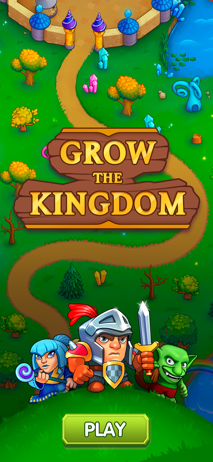 Grow the Kingdom merging game
