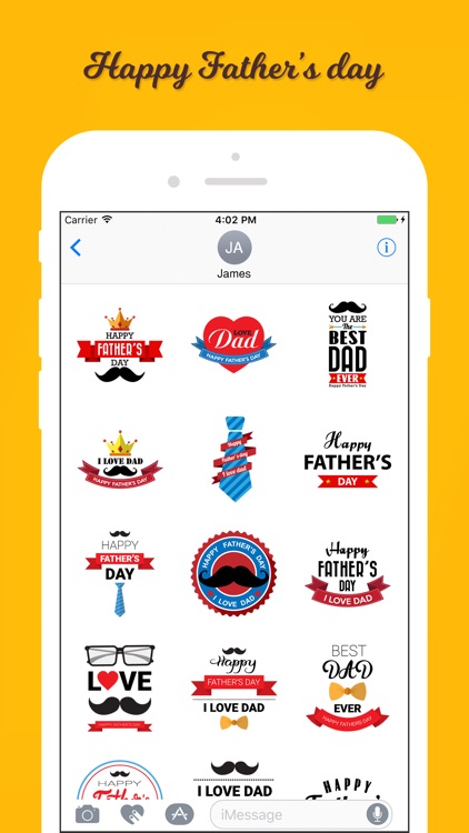 Funny Father's Day Stickers