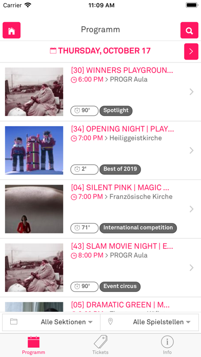 shnit Shortfilmfestival screenshot 3