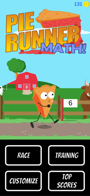 Pie Runner Math