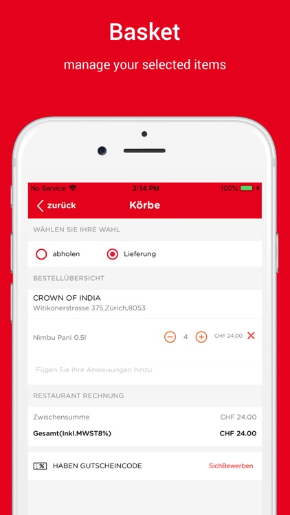 Swiss Food Delivery screenshot-3