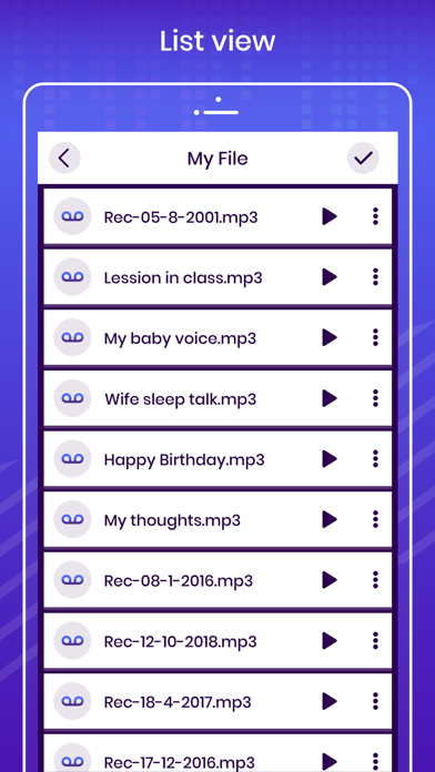 Audio Recorder & Editor screenshot 4