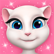 My Talking Angela App Reviews User Reviews Of My Talking Angela - reacting to doki doki forever song possibly scary faces roblox version