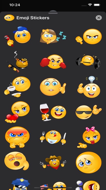 Emojis Gold & Stickers