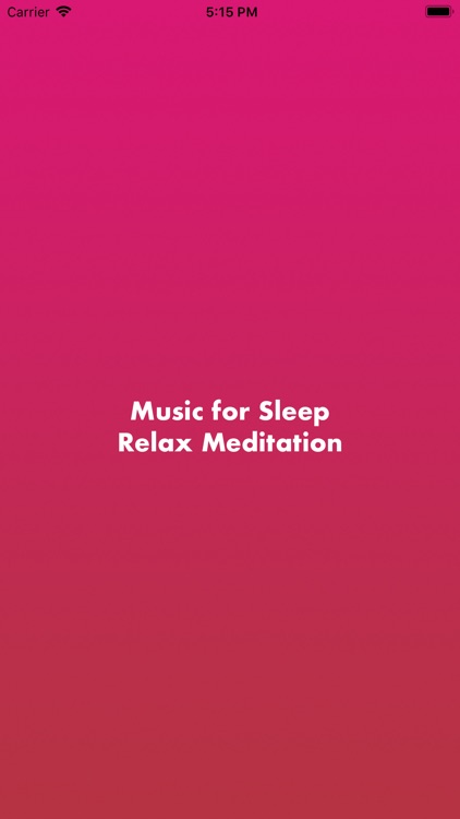 Music for Sleep Relax Meditati