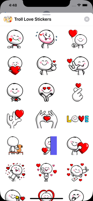 Troll Love Stickers(圖2)-速報App