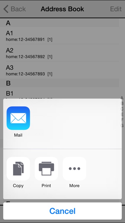 Multi Address Book Organizer screenshot-3