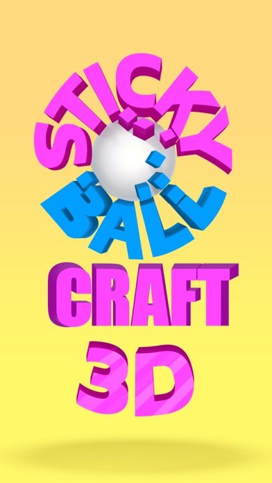 Sticky Ball Craft 3D screenshot 1