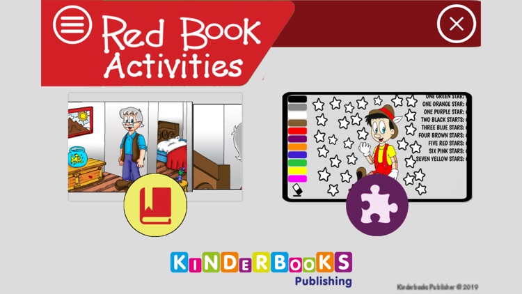 Kindnerbooks - Red Activities