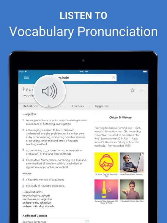 Dictionary.com Pro for iPad screenshot-3