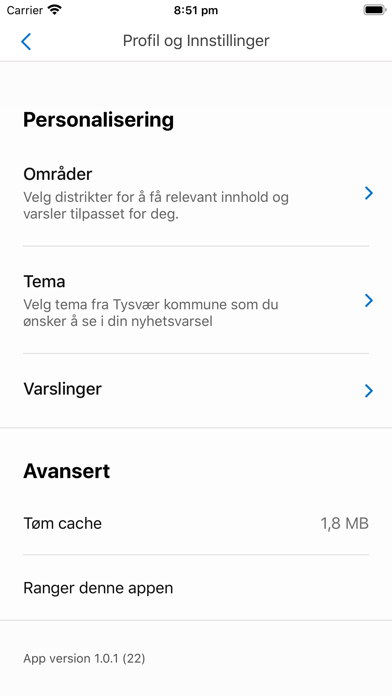 Tysvaer Innbygger screenshot 2