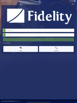 Captura de Pantalla 2 Fidelity Online Banking iphone