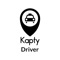 Kapty connects you with nearby taxi drivers without walking to main roads