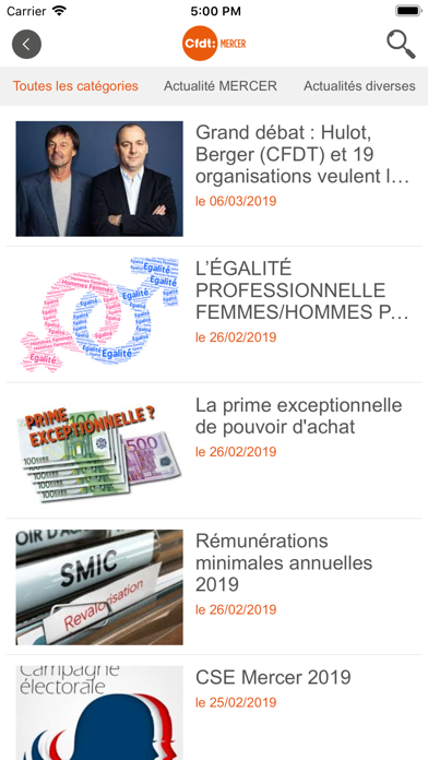 CFDT MERCER screenshot 4