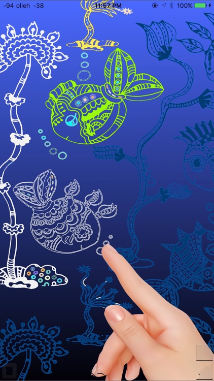 Coloring Game Book sea animals