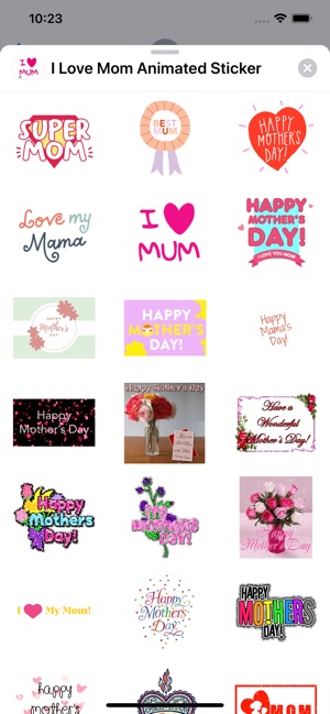 I Love Mom Animated Sticker(圖2)-速報App